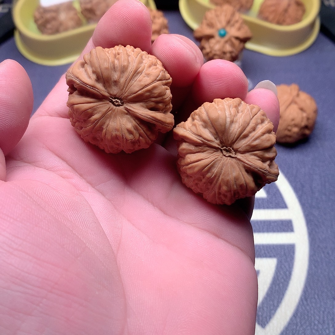 文玩核桃把件平底锅