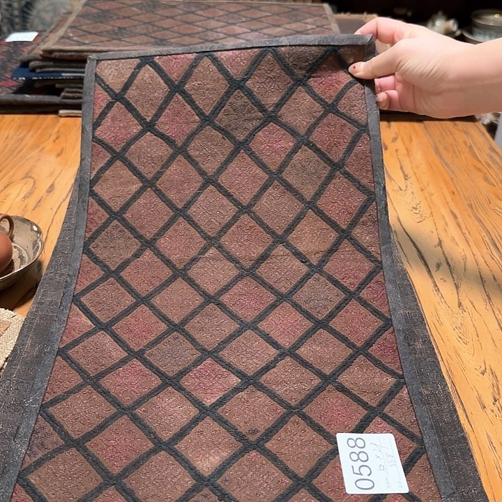 紫砂柿染织锦茶席