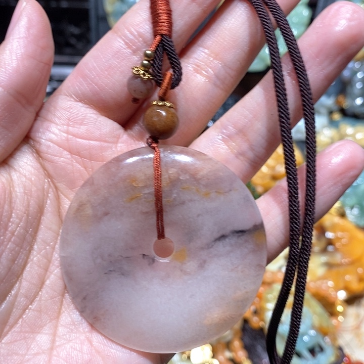 岫玉毛衣链未镶嵌