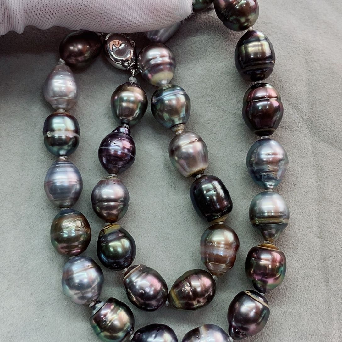 项链未镶嵌海水珍珠10-12