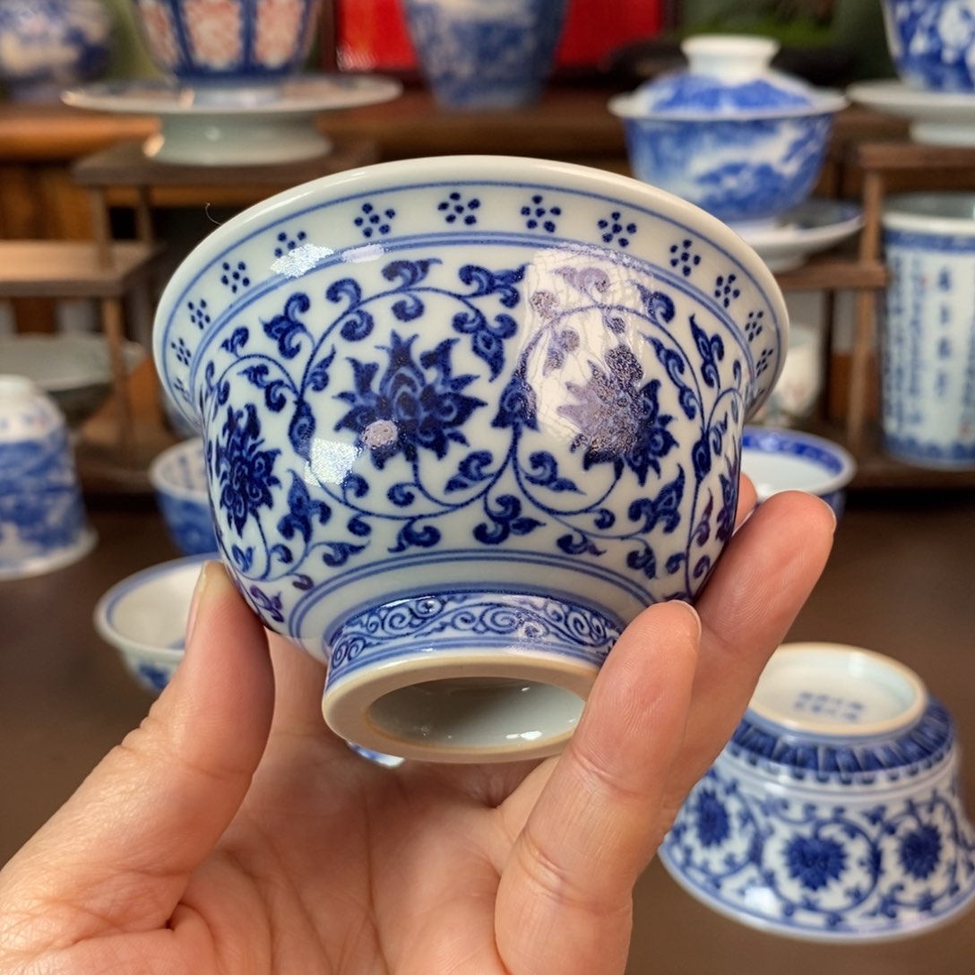 景德镇陶瓷手工手绘