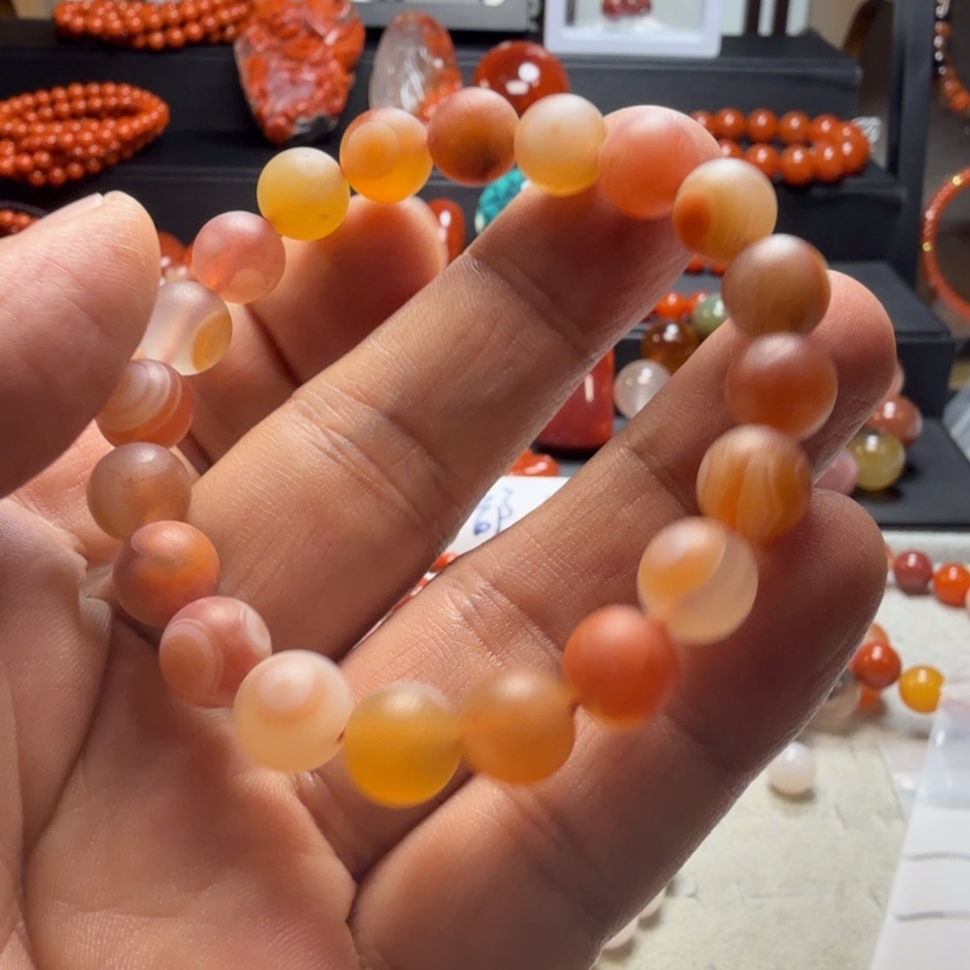 玛瑙/玉髓合金手链