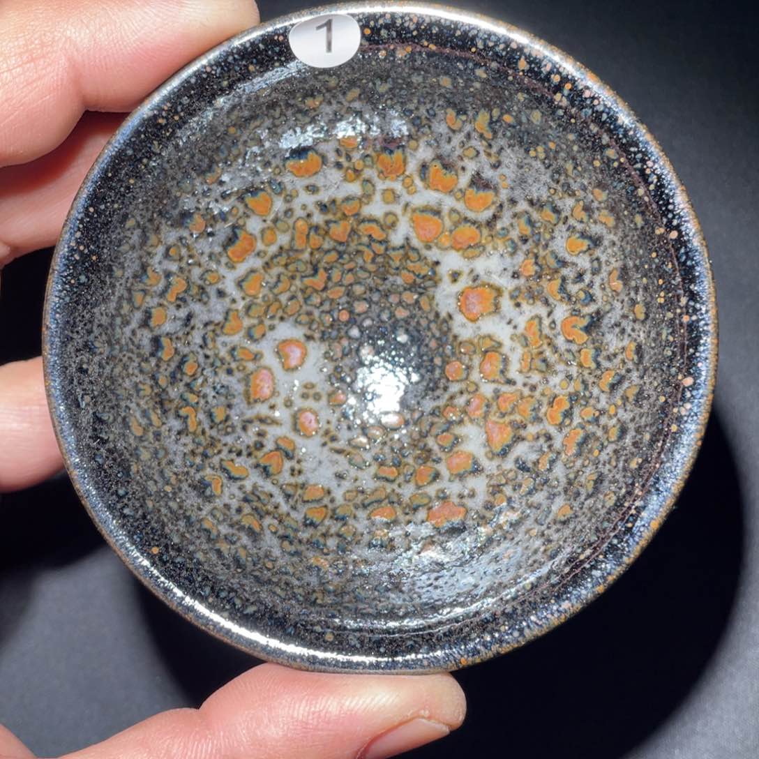 茶盏龙窑柴烧建盏1