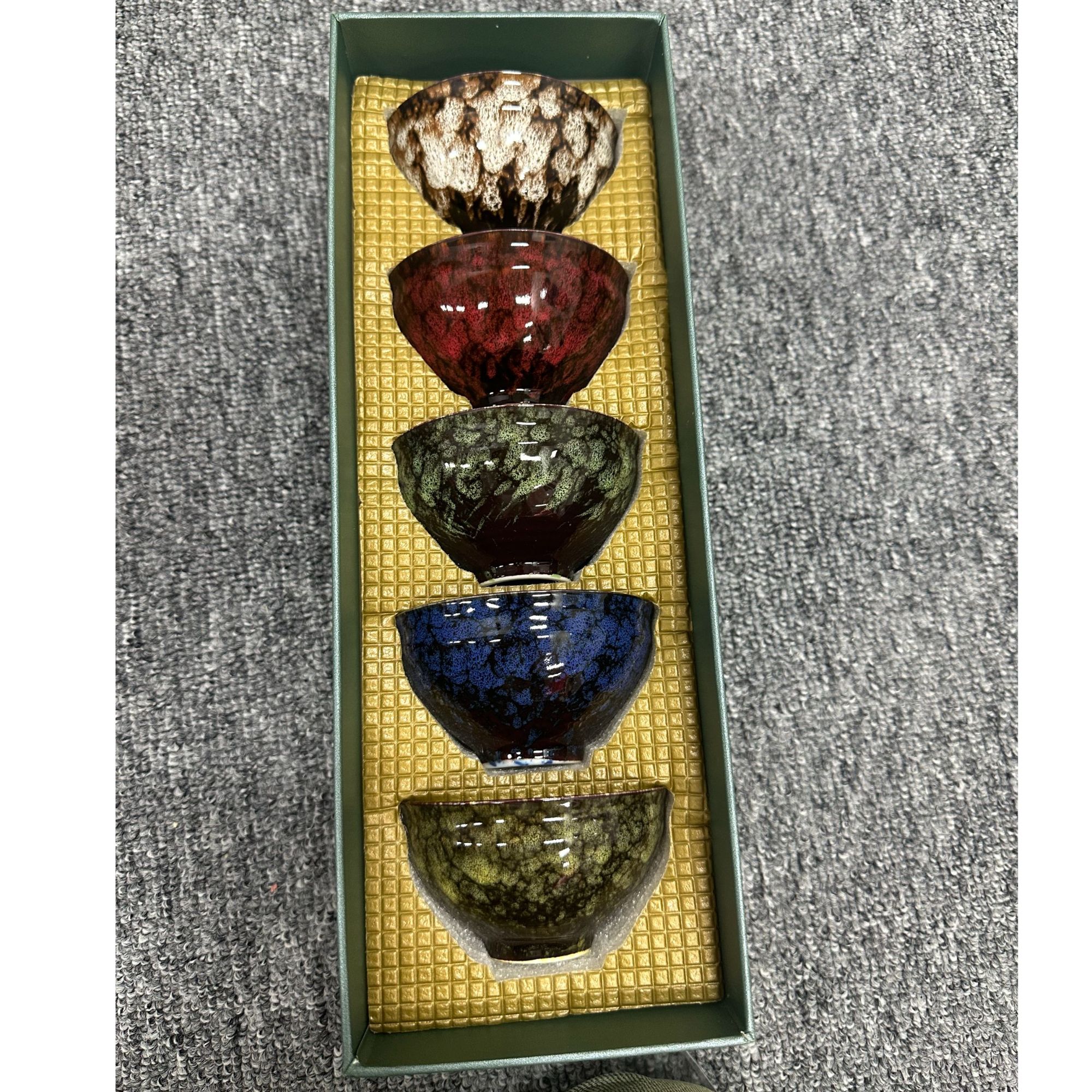 【广东514  玲玲专属】陶瓷茶杯茶碗套装家用礼品建盏五行杯