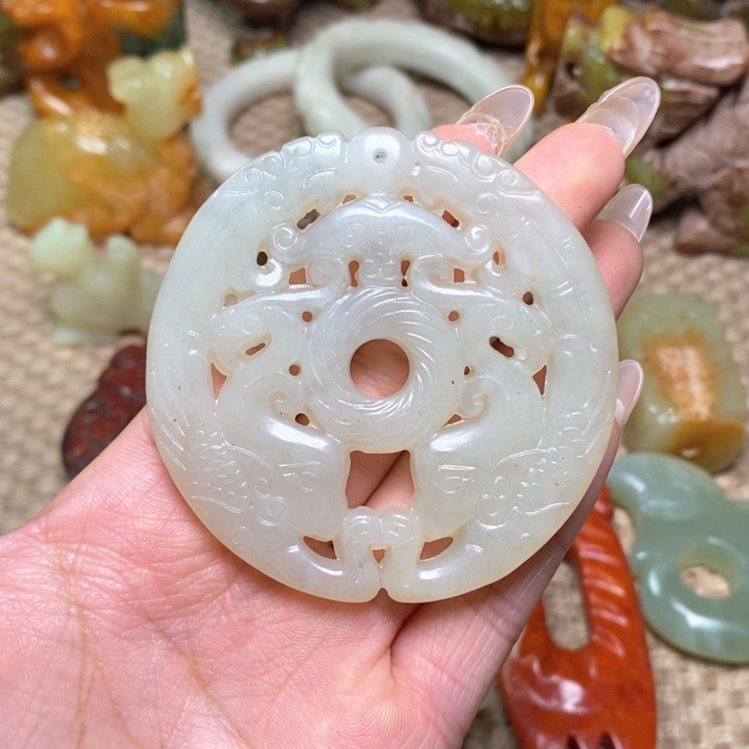 白玉菩提吊坠白玉菩提白玉菩提摆件
