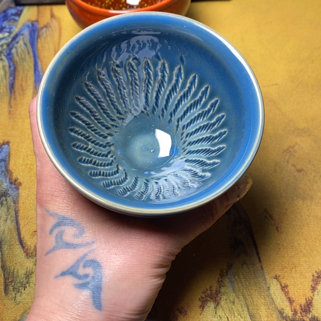 茶盏建盏喝茶主人杯茶杯