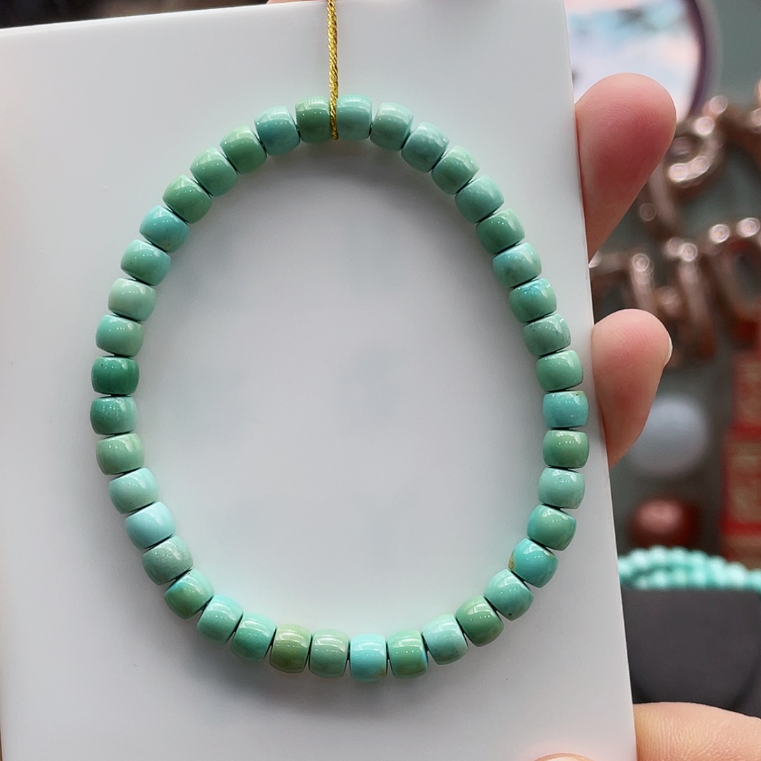 绿松石手串未镶嵌