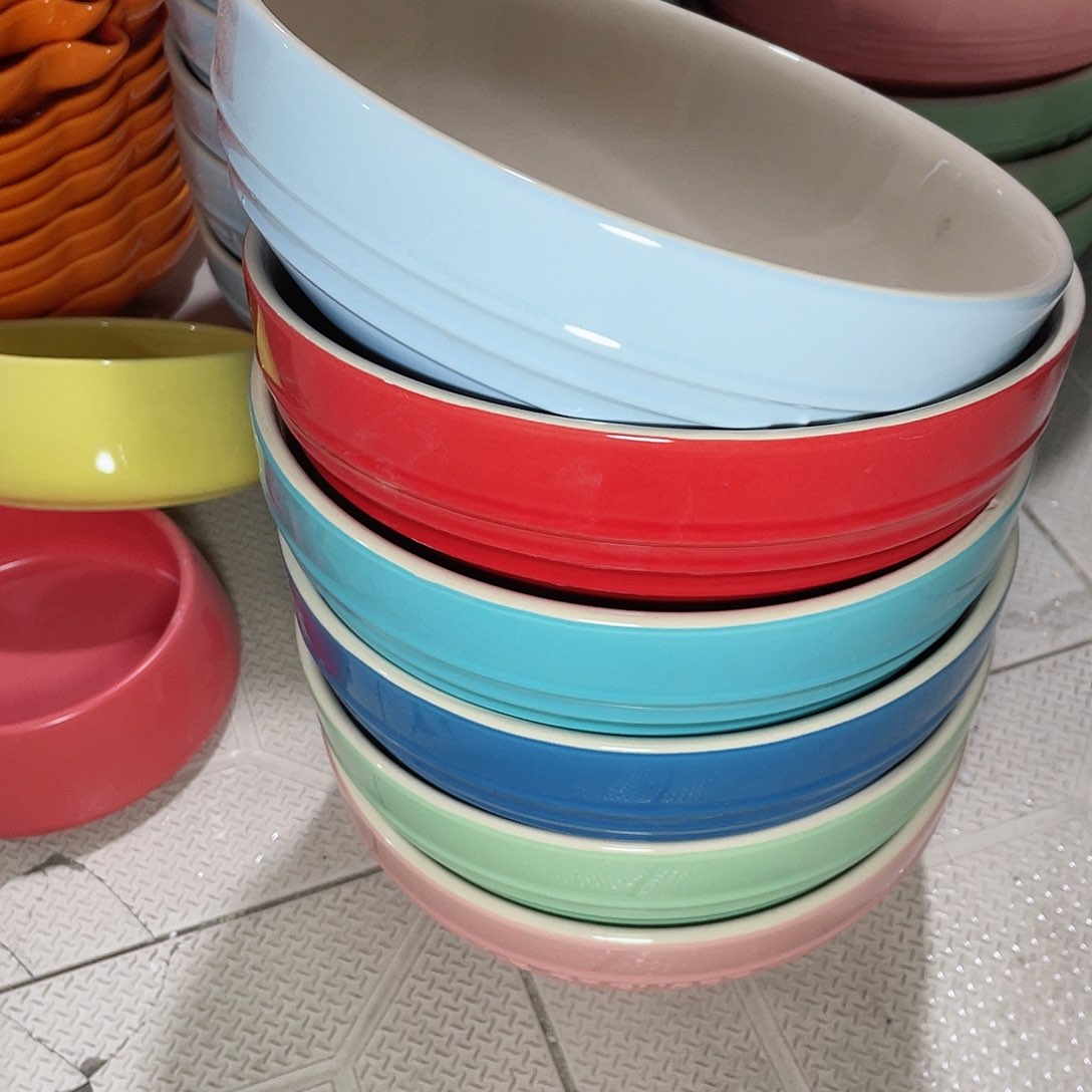 瓷片微瑕陶瓷餐具家用 一个8.5