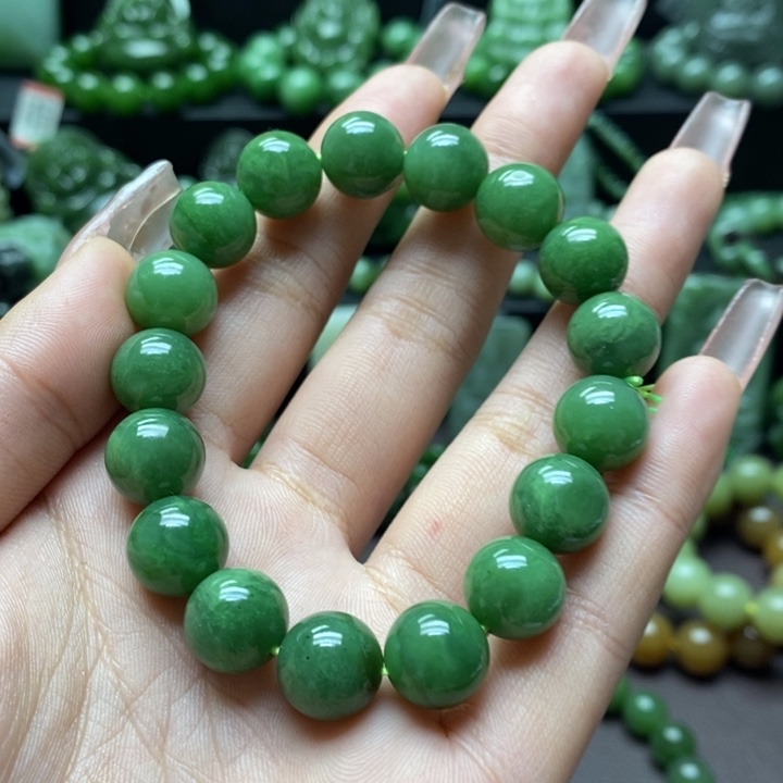 和田玉手串未镶嵌