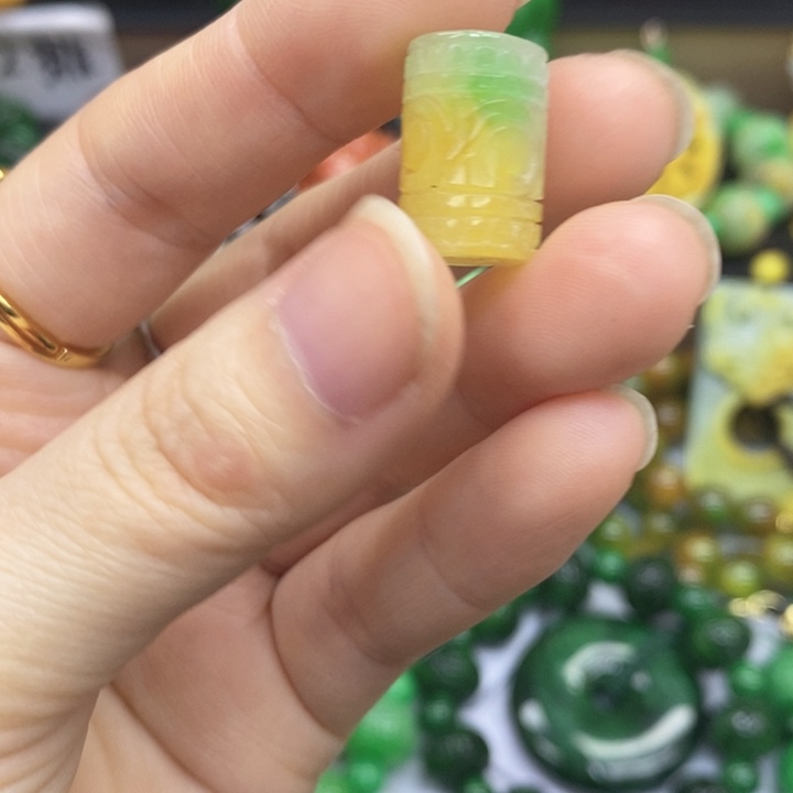 翡翠未镶嵌手链项链39