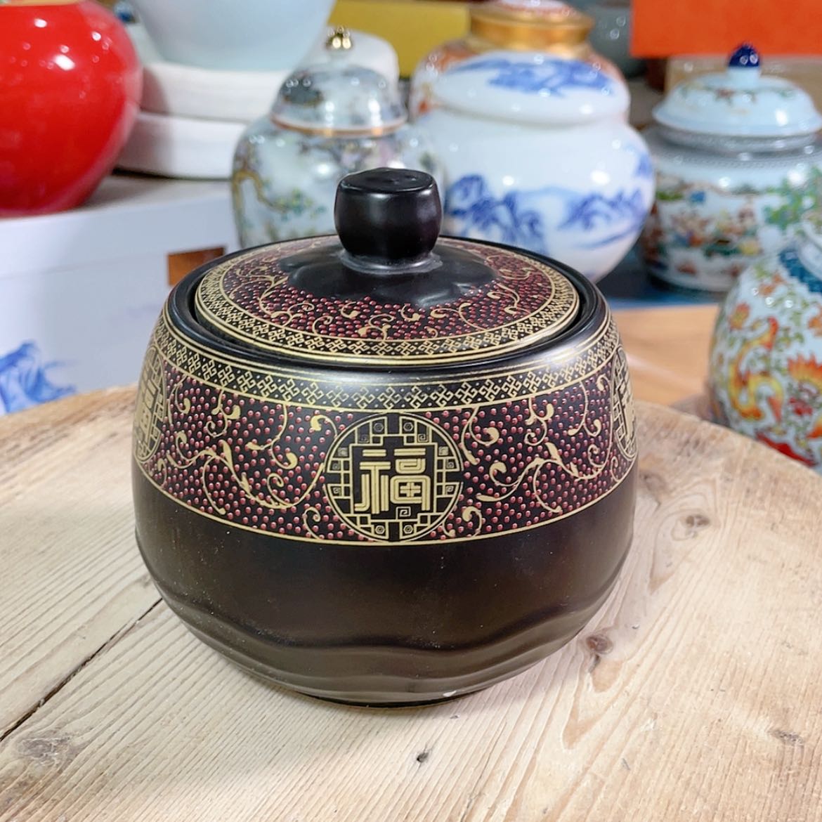 【闪购商品】罐陶瓷茶叶罐密封罐