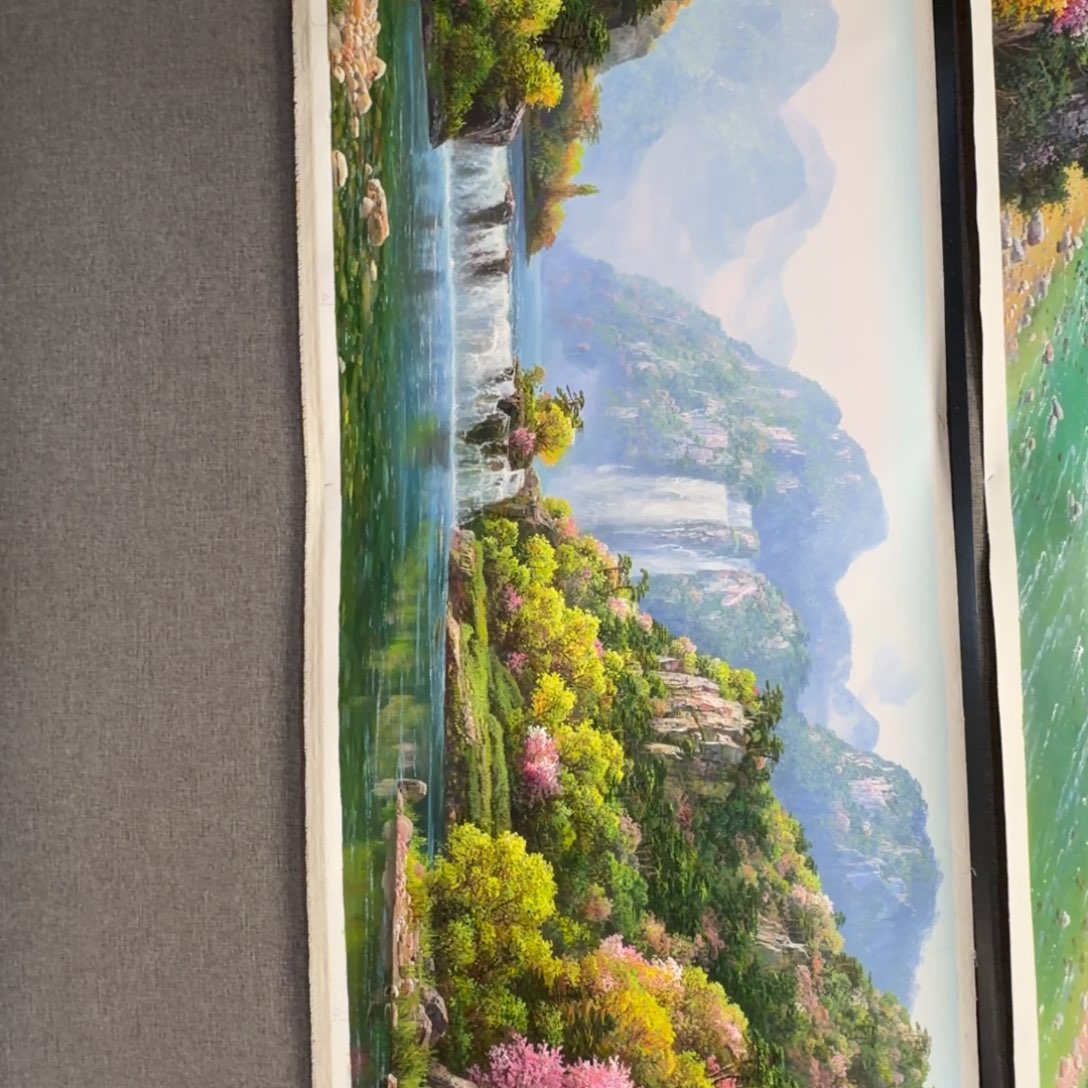 油画加油加油努力加油努力