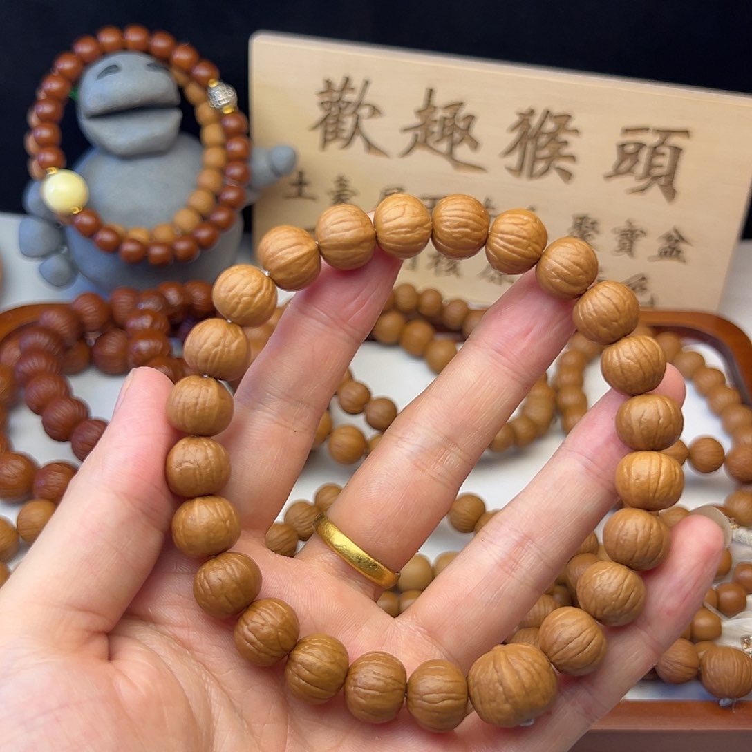 滴***哒猴头核桃吊坠三维同尺12大南瓜