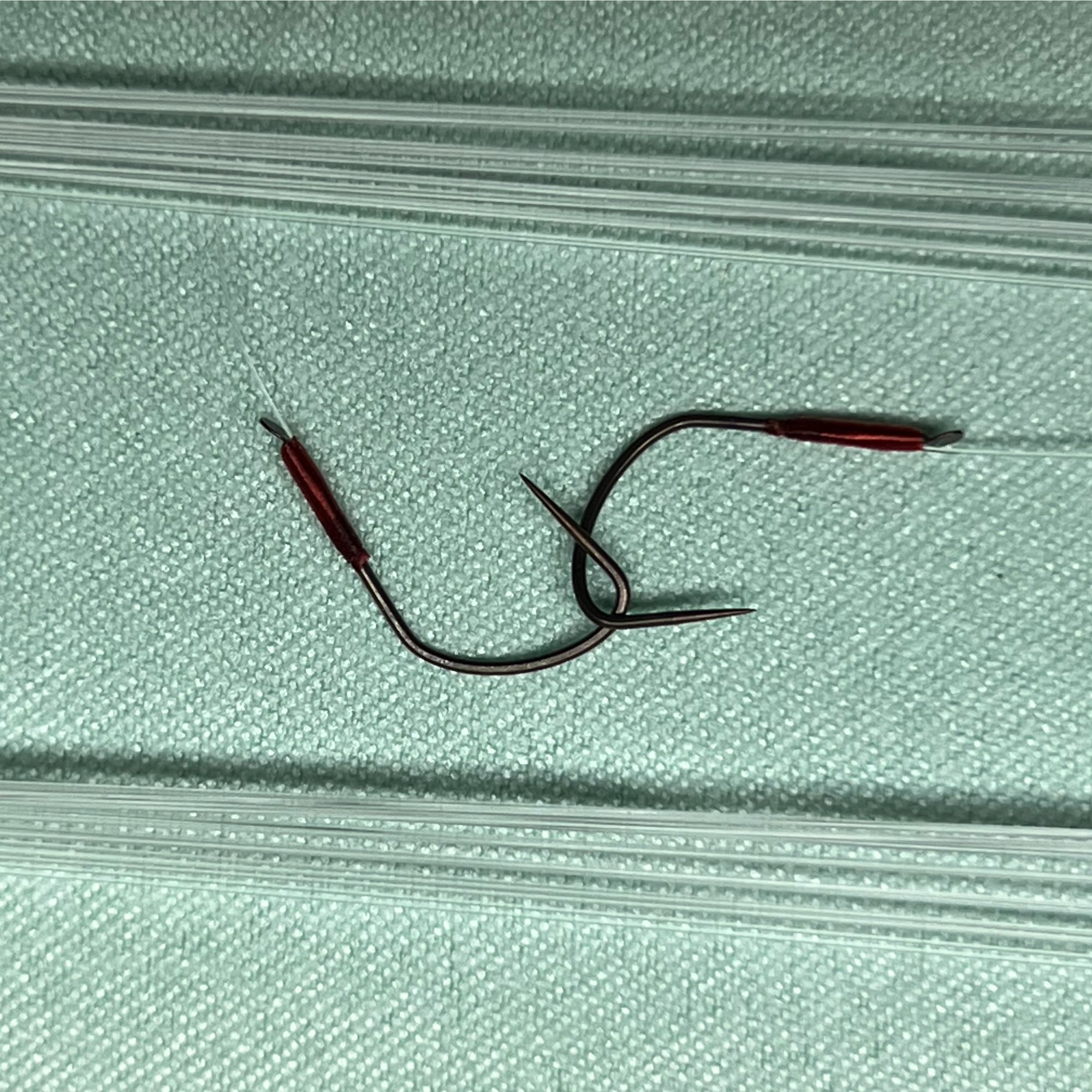 10副成品现货无结狼牙子线双钩成品适合黑坑野钓鲤鱼鲫鱼