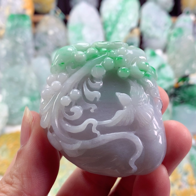 【闪购商品】翡翠吊坠(不含链)未镶嵌