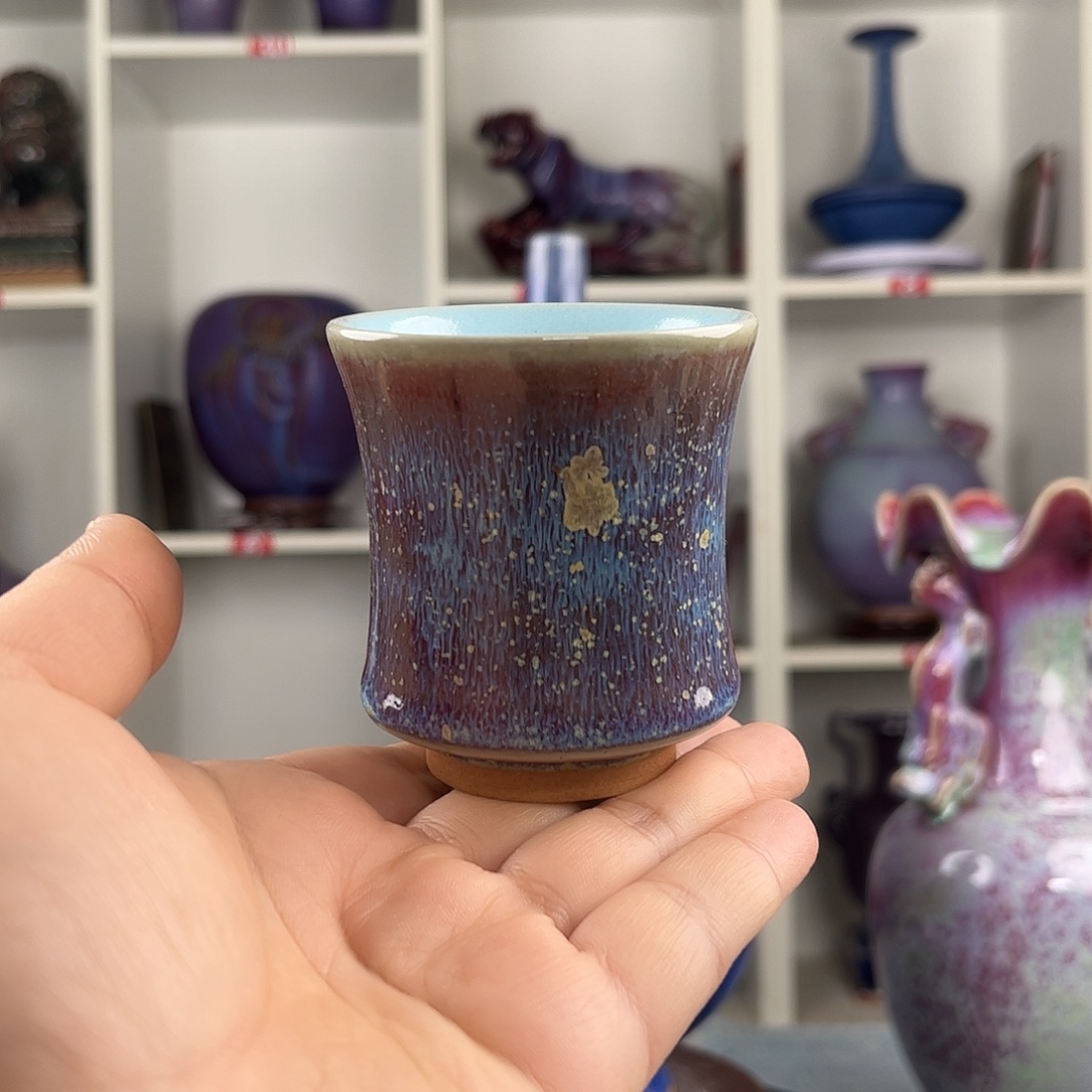 瓷片摆件……主人杯……