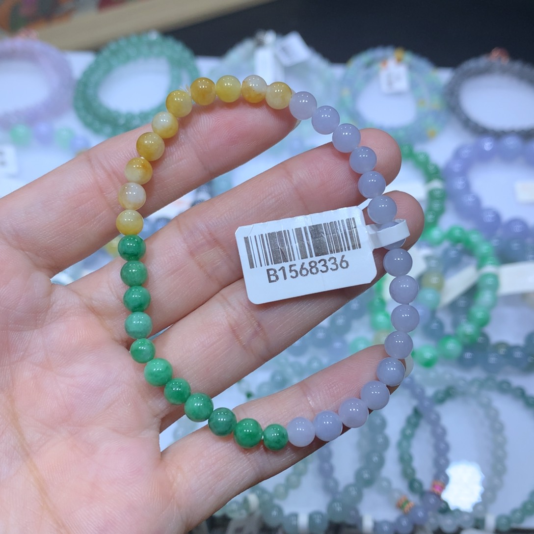 未镶嵌手链翡翠天然