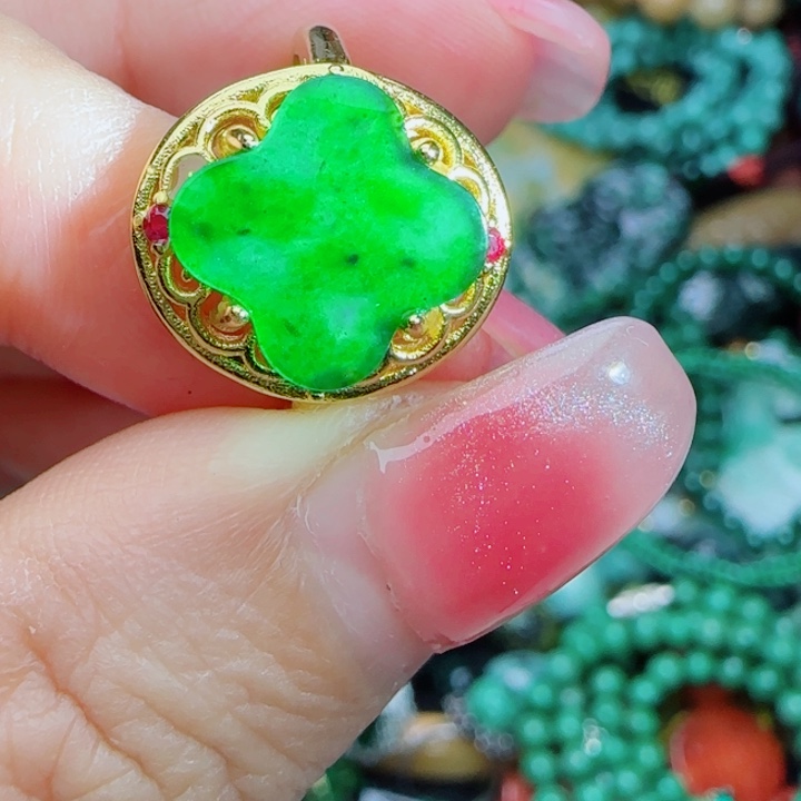 翡翠未镶嵌颈饰天然A货13