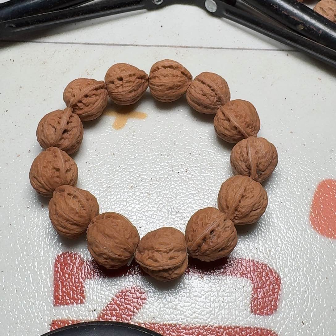 核桃手串/手链30号边24手串