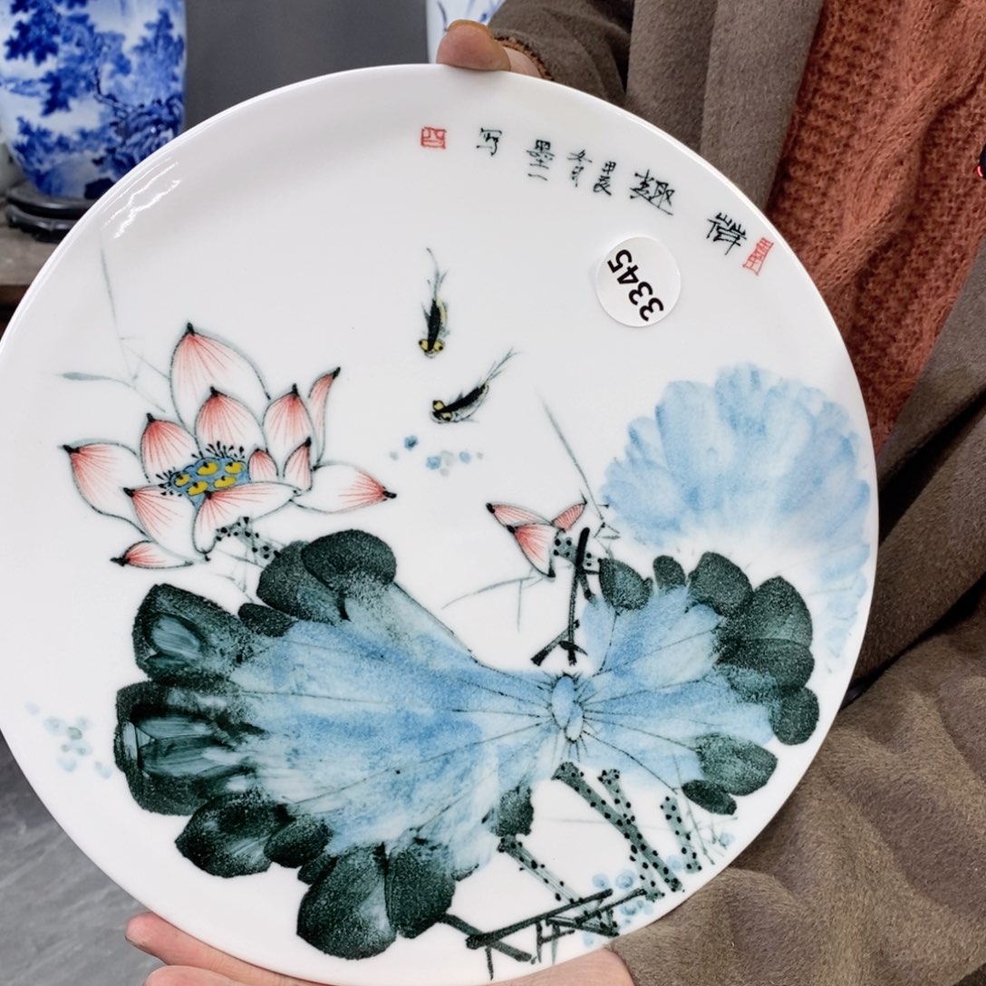 摆件吴义松陶瓷直播间3345