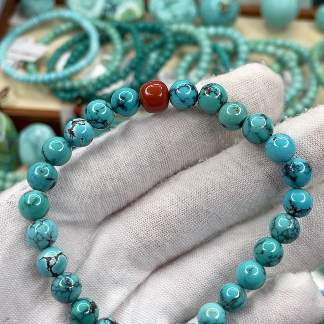 绿松石未镶嵌挂件