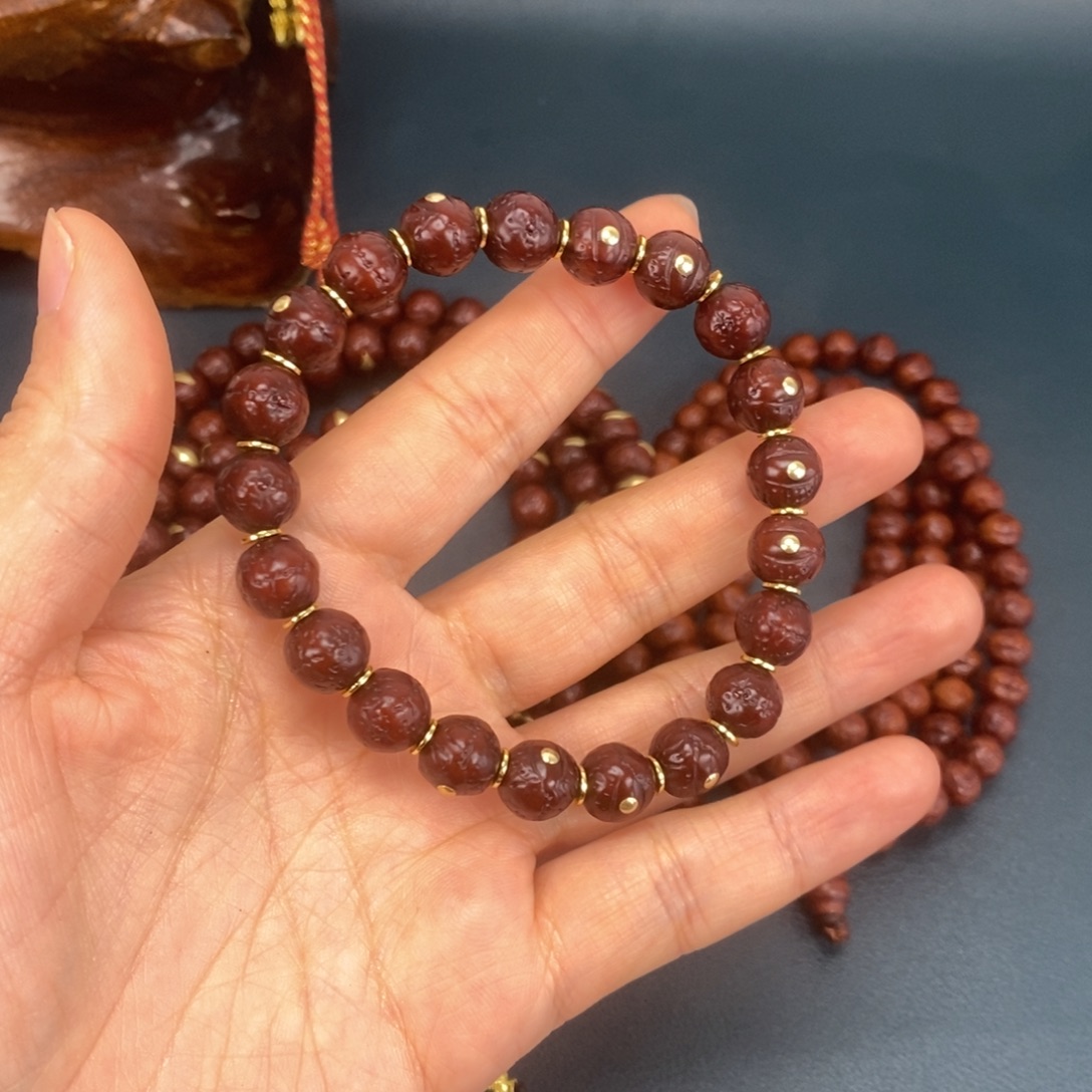 凤眼菩提吊坠单圈镶嵌1.0