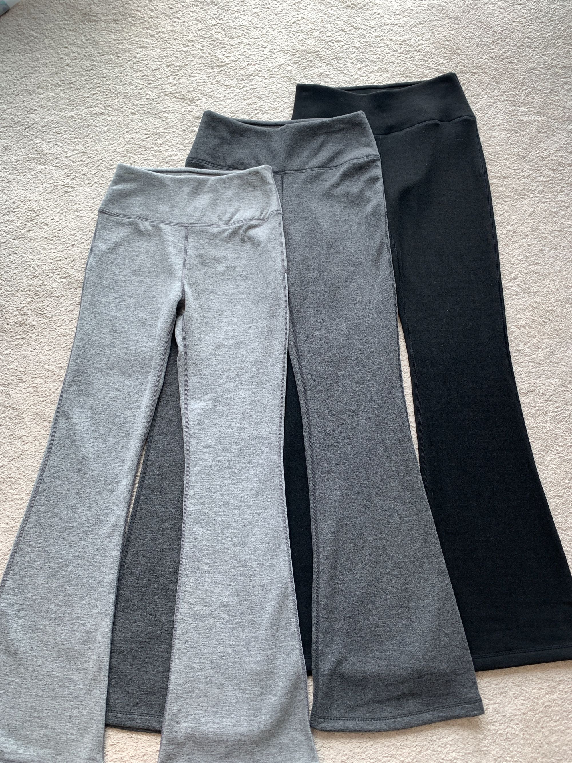 GXW2025SS 修身显瘦微喇高腰弹力保暖裤