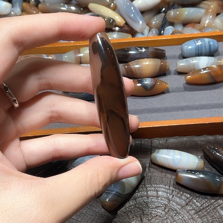 玛瑙/玉髓吊坠(不含链)未镶嵌