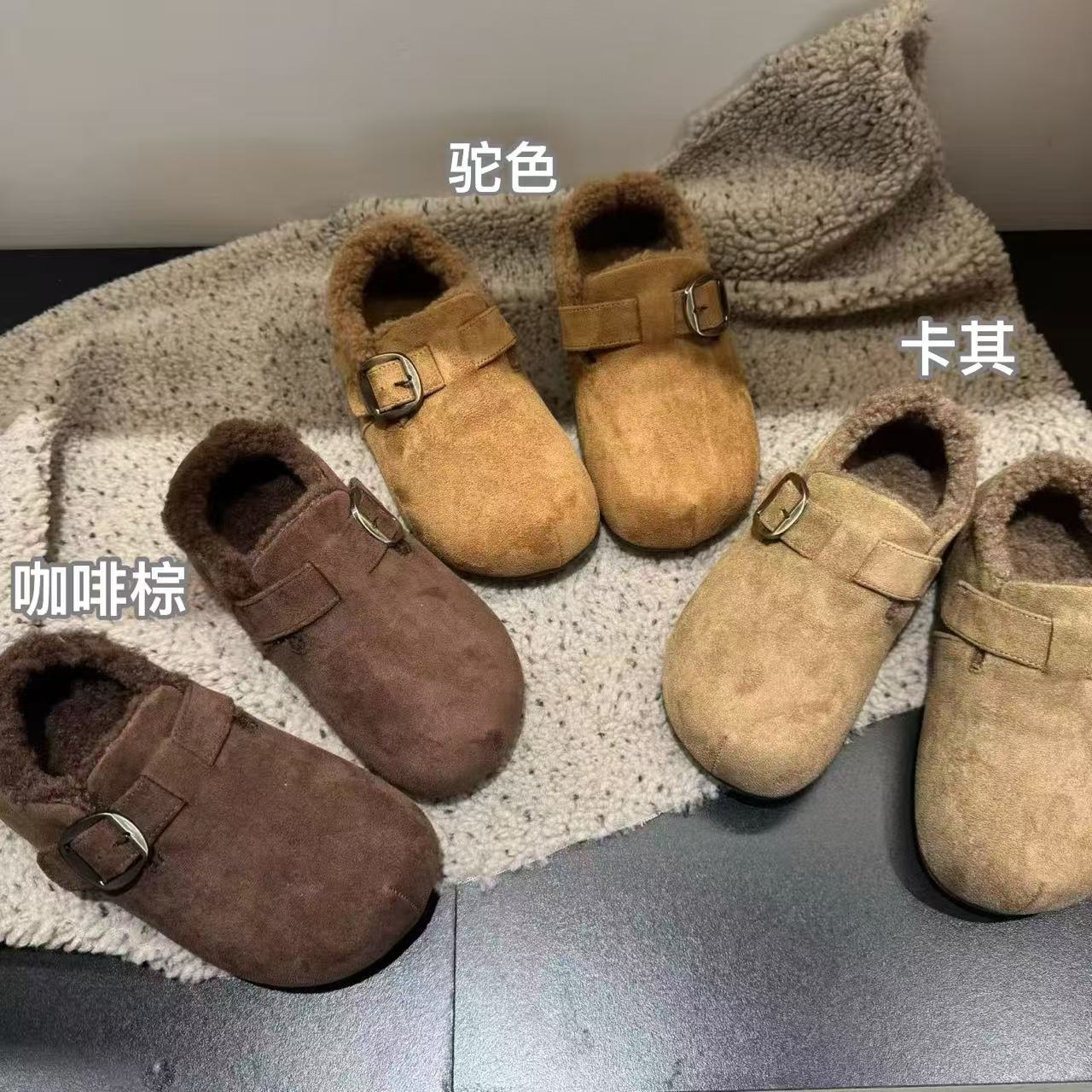 【媛媛の鞋店】大棉内增高903加绒博肯Ins爆款