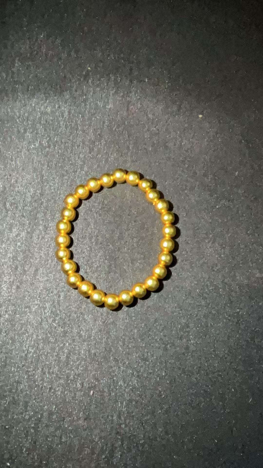 神秘人甄选 999-8mm圆珠手链A15