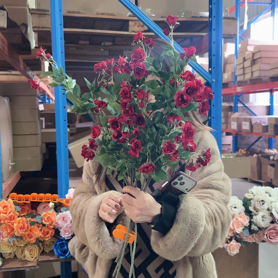 63号「闪购」仿真花，公主请下单