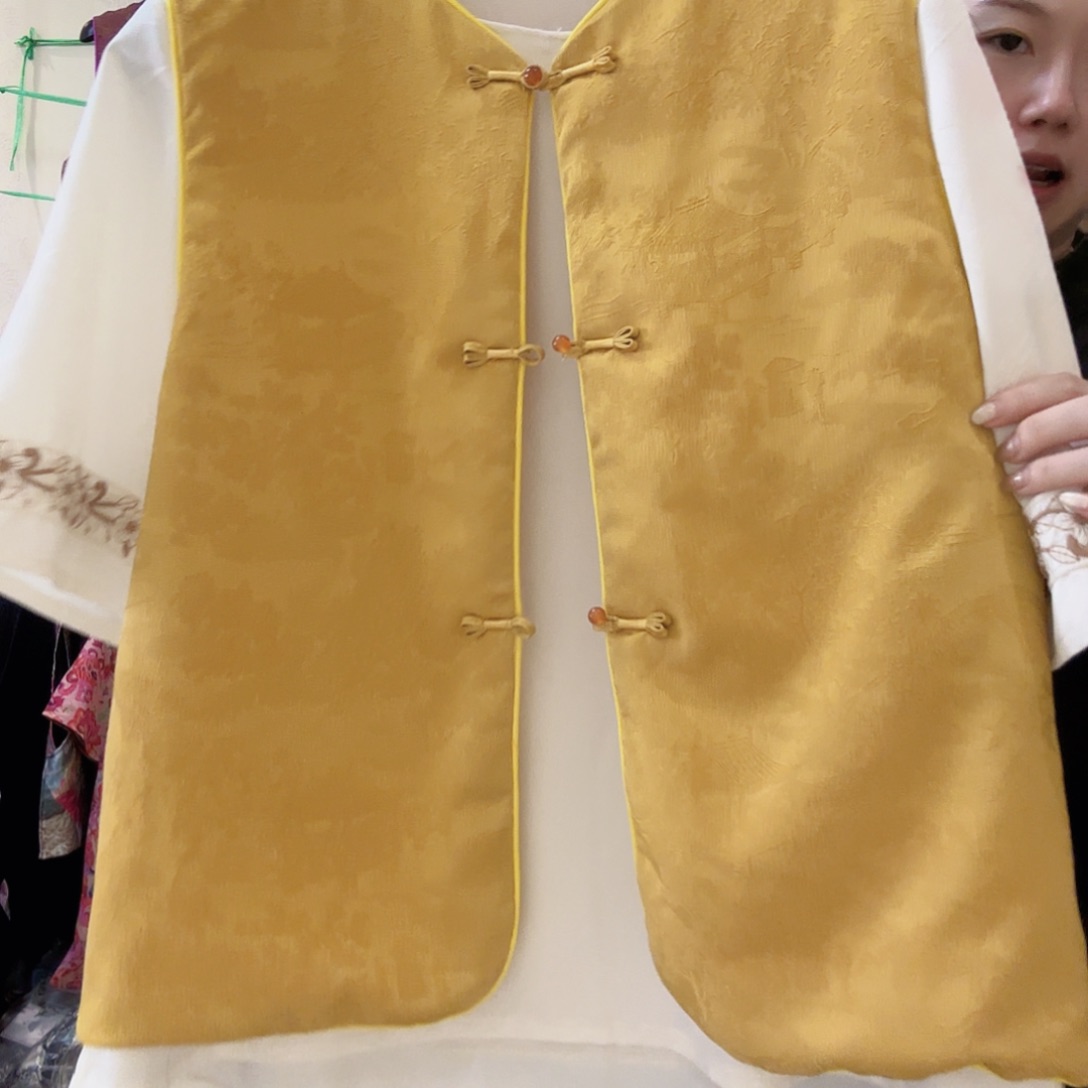 三醋酯纤维野兔毛新款黄提花6666