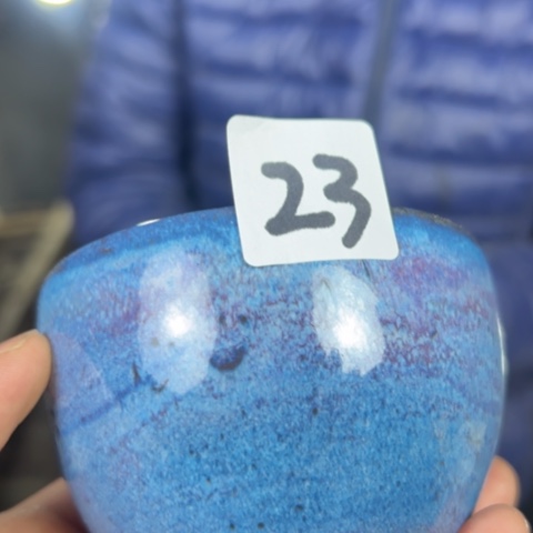 摆件大***趣犊泉钧窑作品