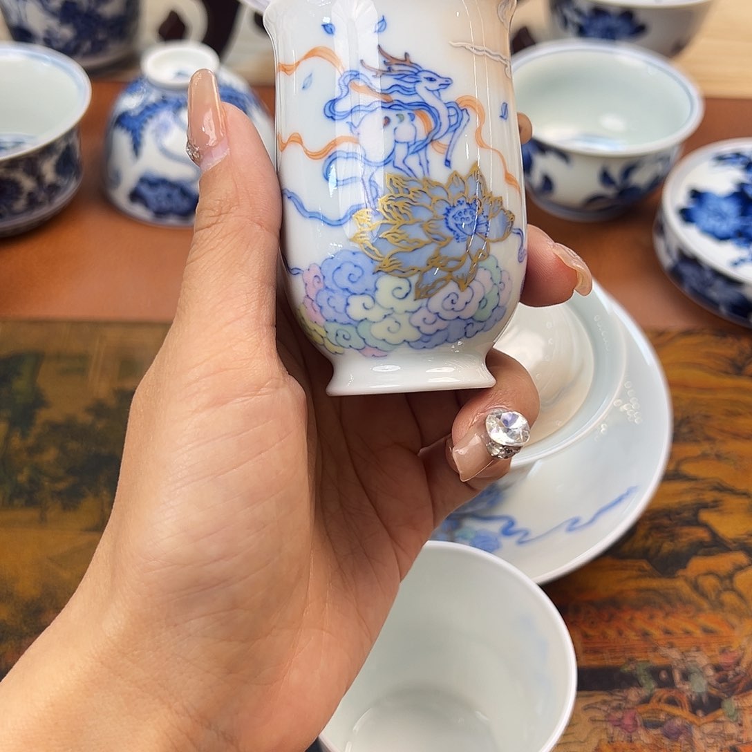 杯景德镇手绘主人杯