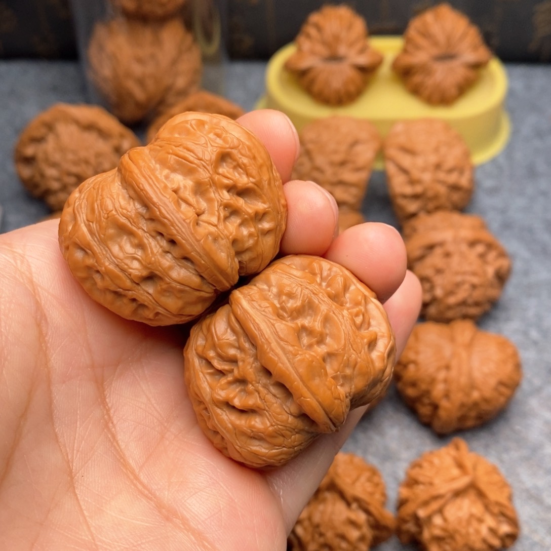 文玩核桃把件元宝38尺