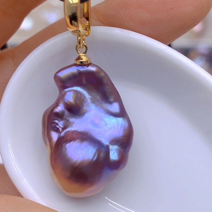 未镶嵌吊坠(赠链)淡水珍珠