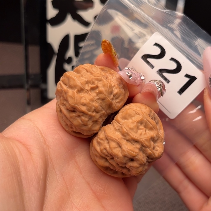 文玩核桃把件蛤蟆38➕