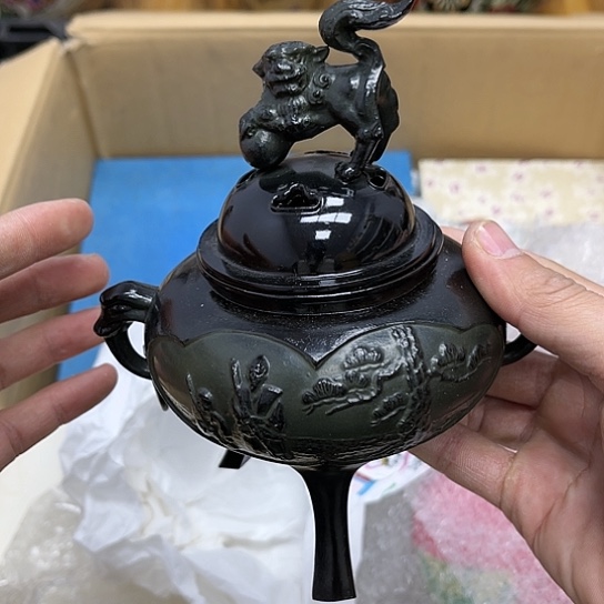 瓷片摆件工艺品瓷器摆件777