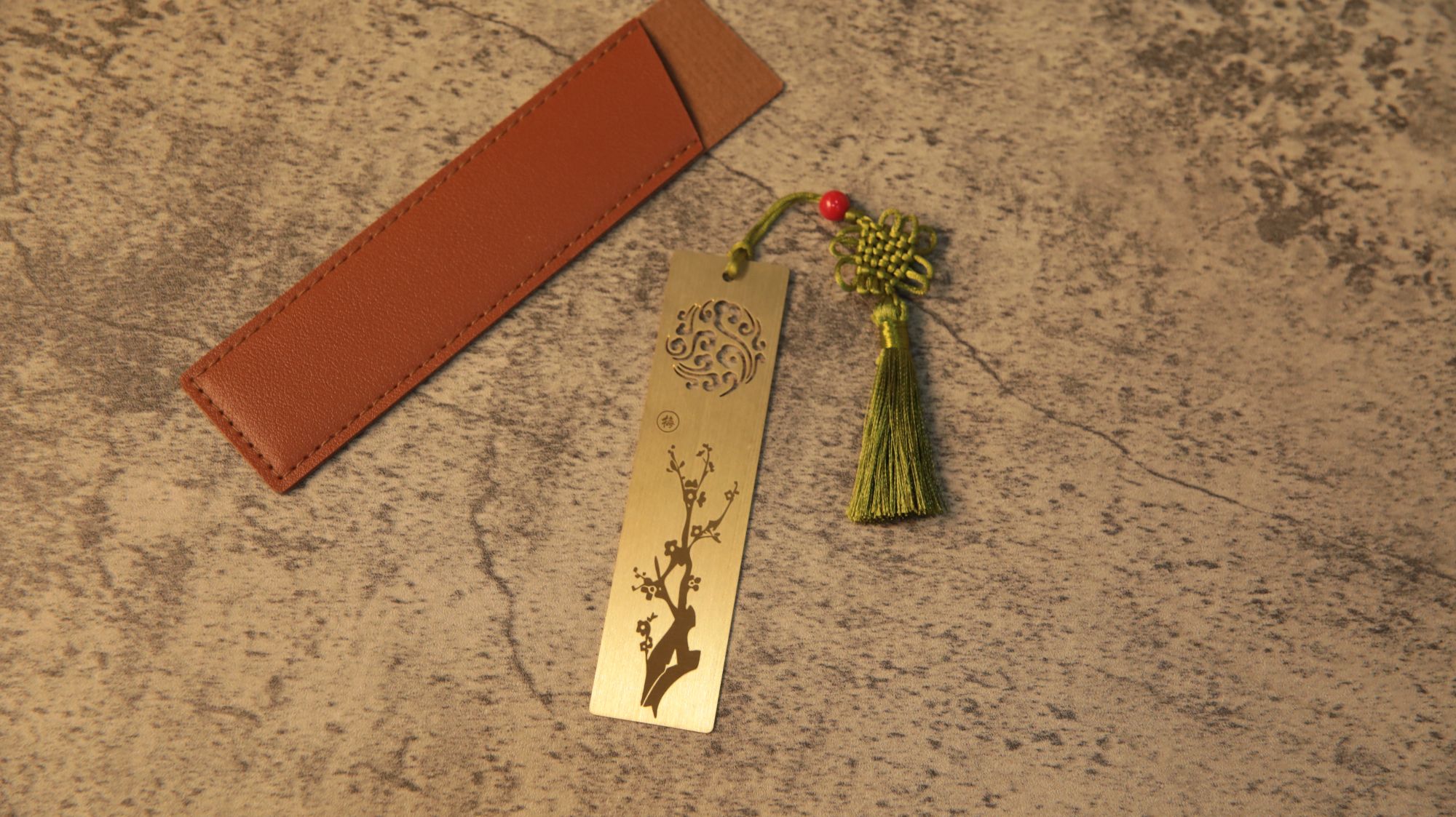 金属黄铜镂空书签可定制