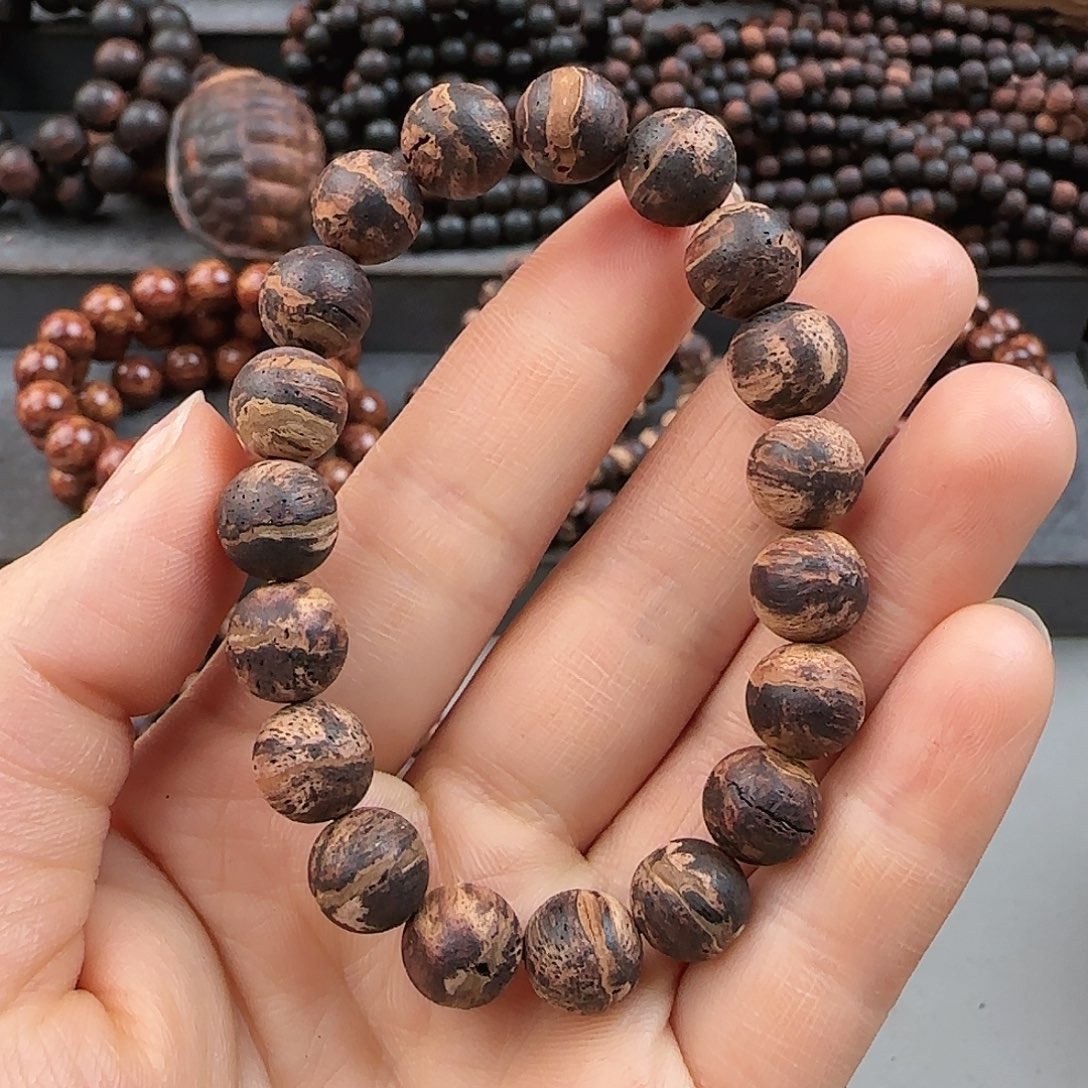 降真香手串/手链1.0黄金甲爆甲无胶