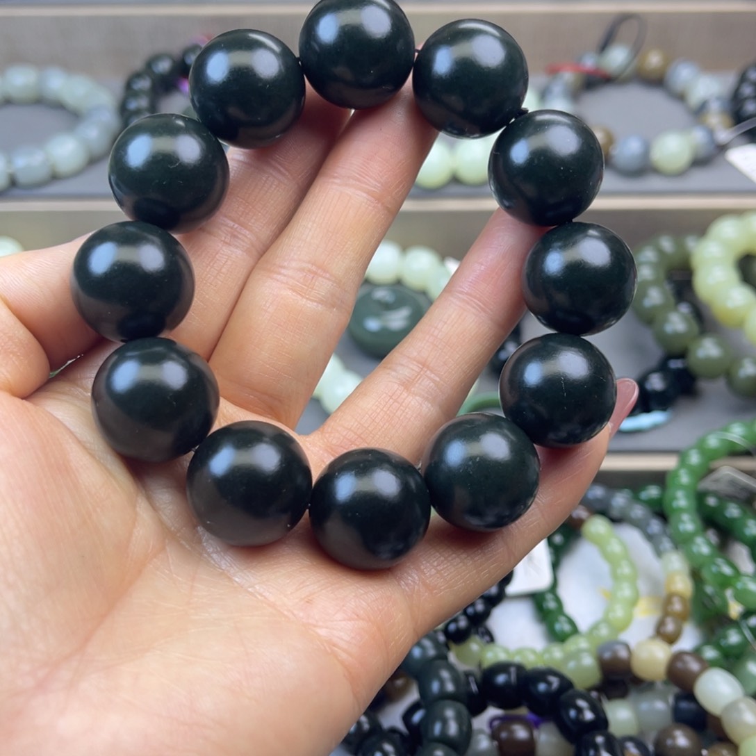 和田玉手链未镶嵌