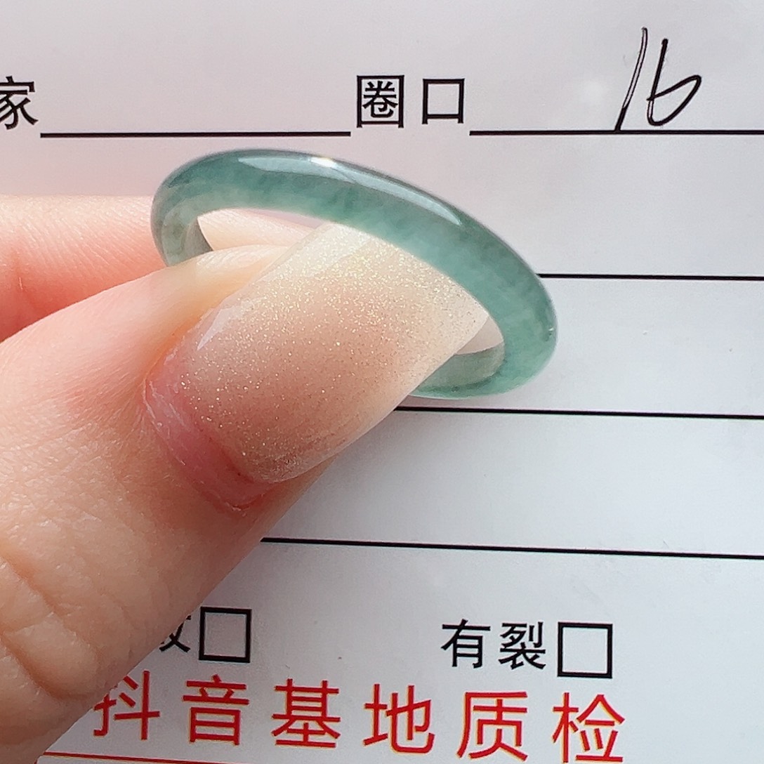 未镶嵌戒指翡翠翡翠