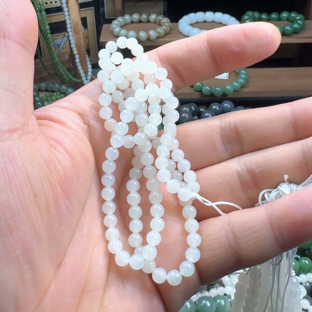 和田玉手链未镶嵌