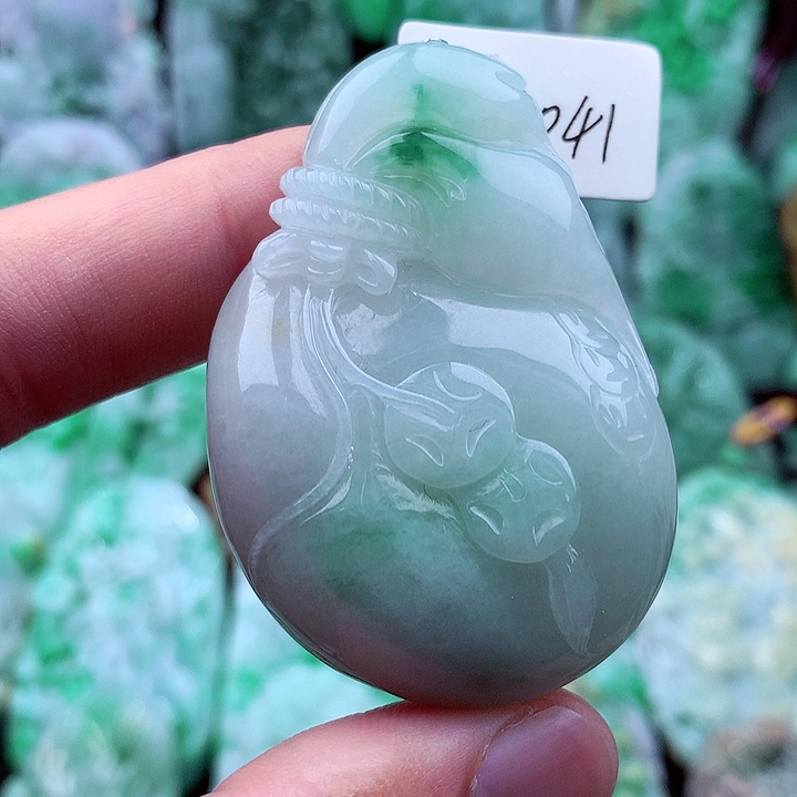 翡翠吊坠(不含链)未镶嵌