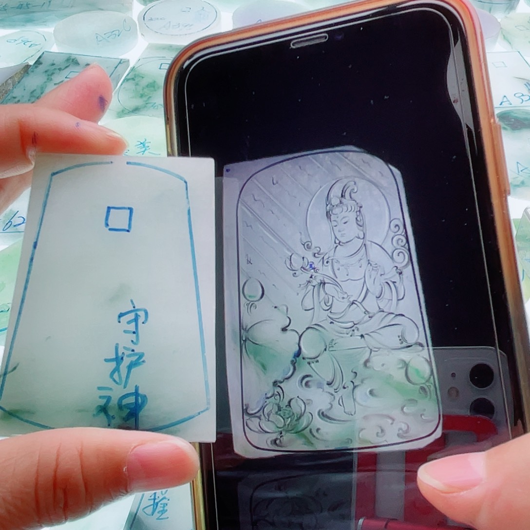 定制翡翠未镶嵌天然缅甸翡翠A货
