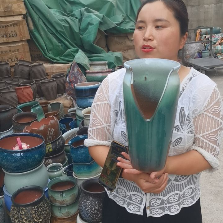 口15高32瑕疵一个盆子