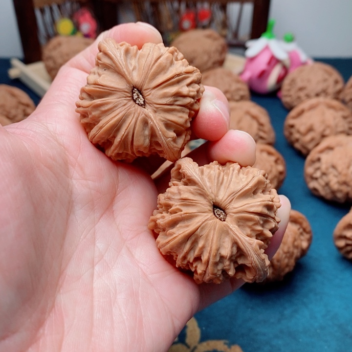 文玩核桃把件山地磨41+