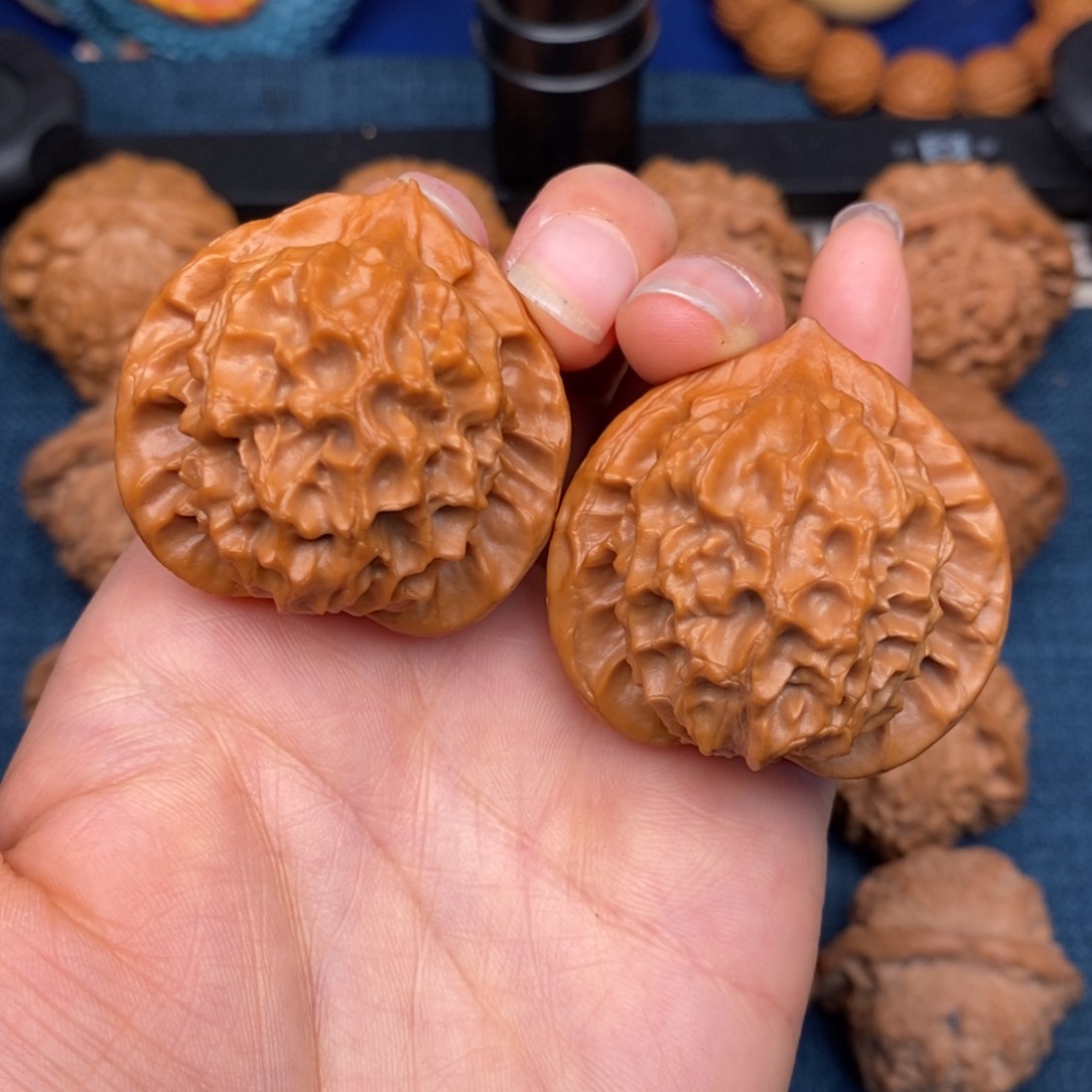 文玩核桃把件39全品龙鳞