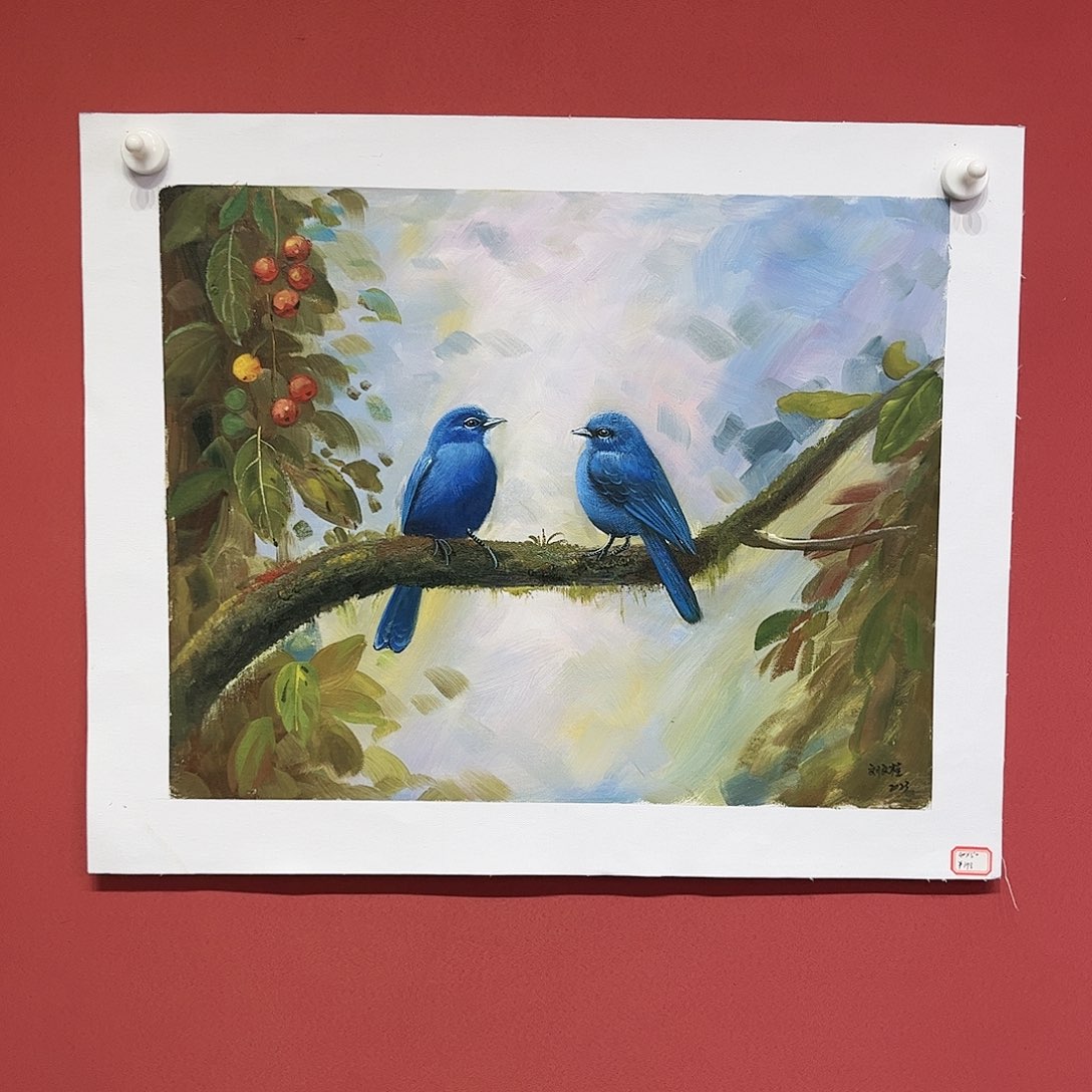 油画刘文桂油画作品