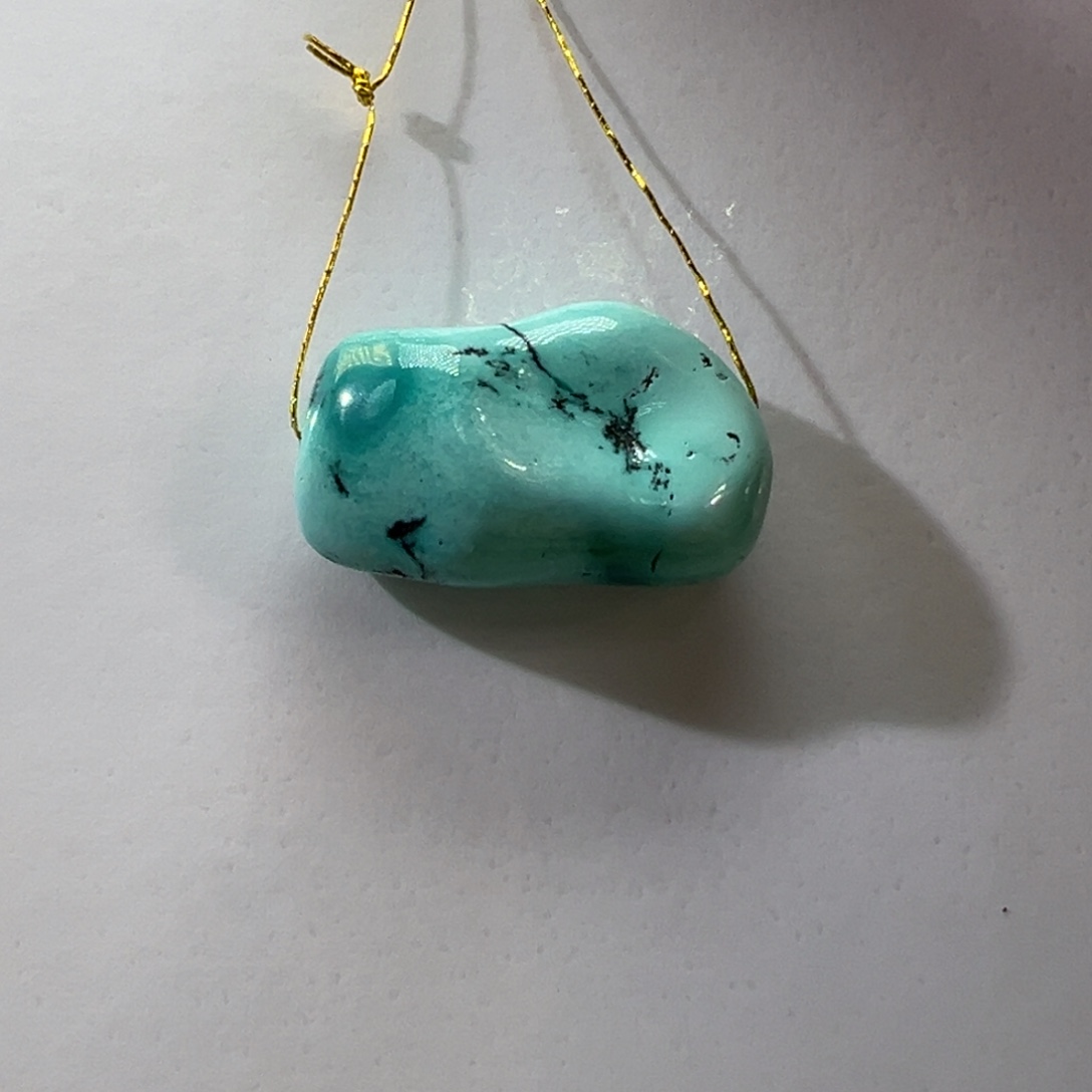 绿松石未镶嵌挂件